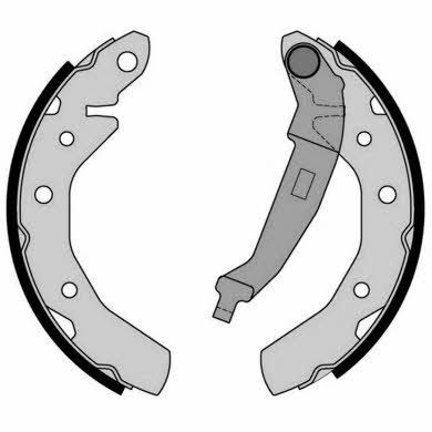 Brake shoe set Brembo S 10 517