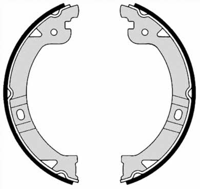 Handbrake shoes Brembo S 11 505