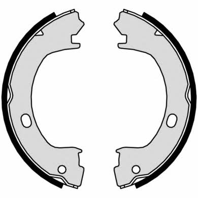 Handbrake shoes Brembo S 11 510