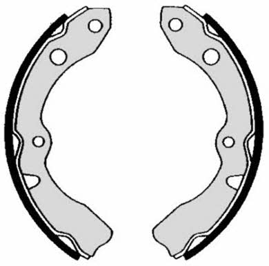 Brake shoe set Brembo S 16 505