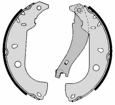 Brake shoe set Brembo S 23 511
