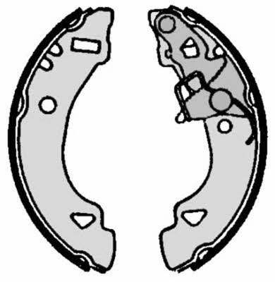 Brake shoe set Brembo S 23 512