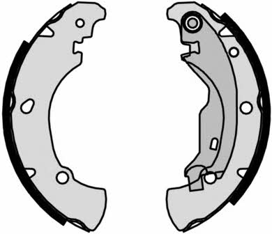 Brake shoe set Brembo S 23 519