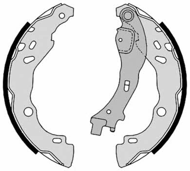 Brake shoe set Brembo S 23 523