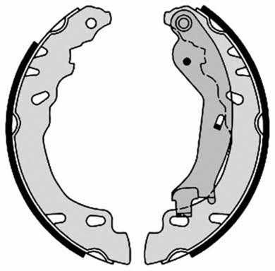 Brake shoe set Brembo S 23 529