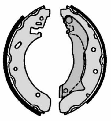 Brake shoe set Brembo S 24 524