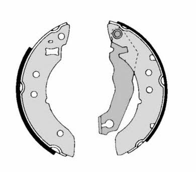Brake shoe set Brembo S 24 536