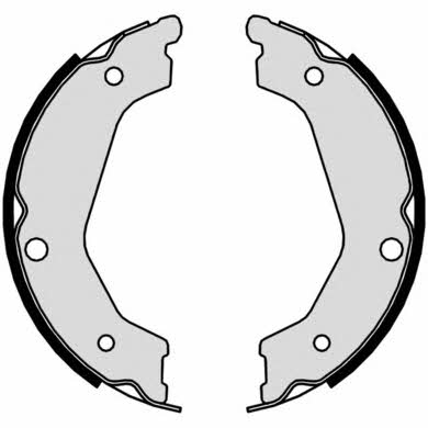 Handbrake shoes Brembo S 30 534