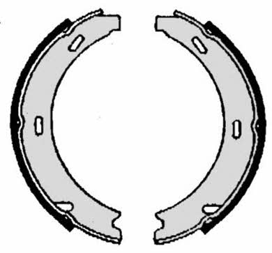 Handbrake shoes Brembo S 50 507