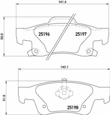 Buy Brembo P 37 016 at a low price in United Arab Emirates!