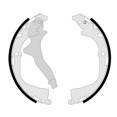 Brake shoe set Brembo S 85 542