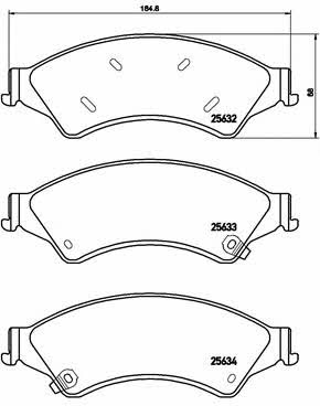 Buy Brembo P24153 – good price at EXIST.AE!