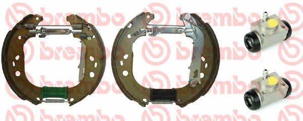 Brake shoes with cylinders, set Brembo K 23 068
