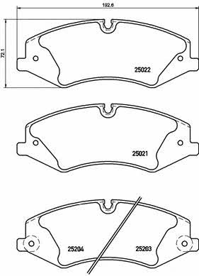 Buy Brembo P 44 022 at a low price in United Arab Emirates!