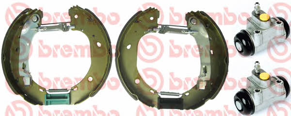 Brake shoes with cylinders, set Brembo K 23 057