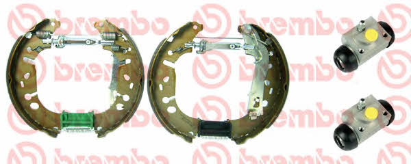 Brake shoes with cylinders, set Brembo K 59 047
