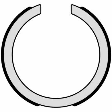 Handbrake shoes Brembo S 49 523