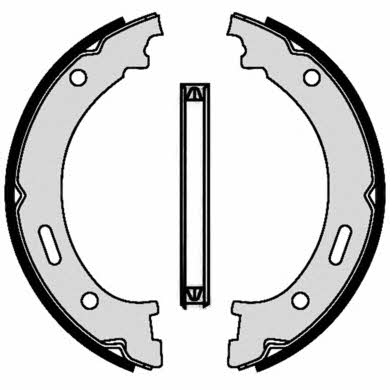 Handbrake shoes Brembo S 37 506
