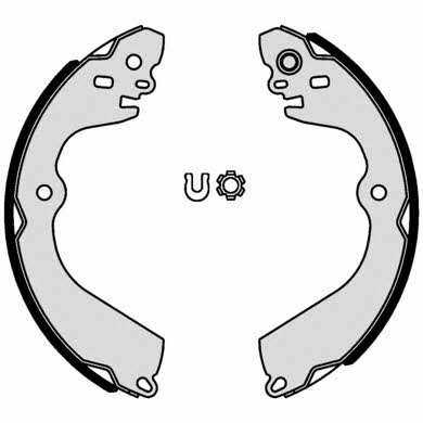 Brake shoe set Brembo S 56 548