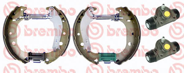 Brake shoes with cylinders, set Brembo K 23 059
