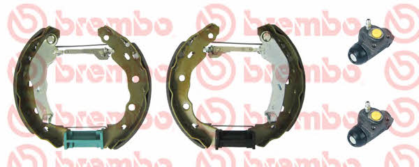 Brake shoes with cylinders, set Brembo K 54 011