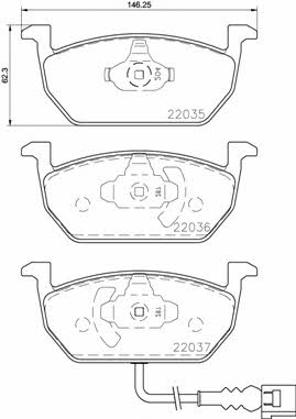 Buy Brembo P85137 – good price at EXIST.AE!