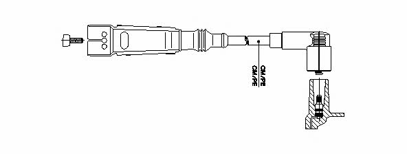 Bremi 111/60 Ignition cable 11160