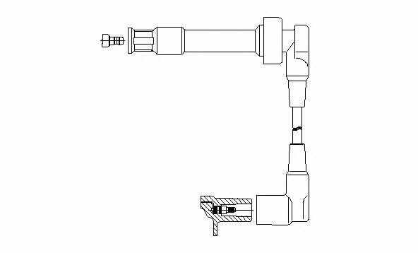 Bremi 135/105 Ignition cable 135105