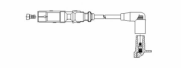 Bremi 162/45 Ignition cable 16245