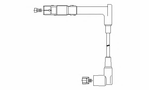 Bremi 164/60 Ignition cable 16460