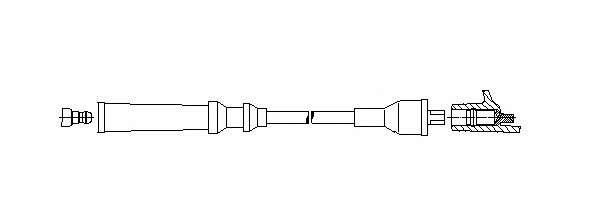 Bremi 6A33/62 Ignition cable 6A3362