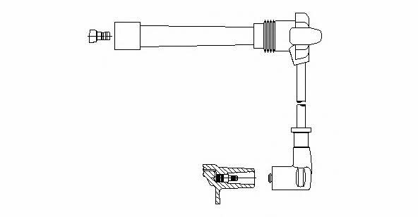 Bremi 6A49/60 Ignition cable 6A4960