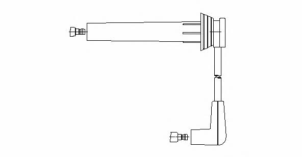 Spark plug wires Mini: 6A8018 Bremi Ignition cable