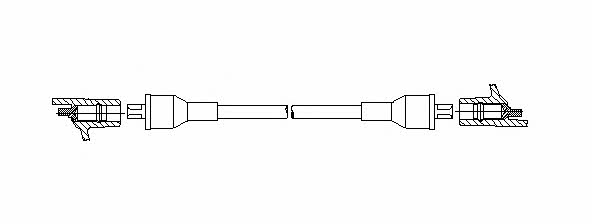 Bremi 657/50 Ignition cable 65750