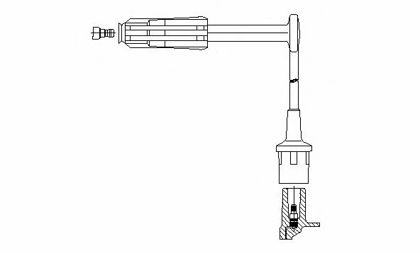 Bremi 166/35 Ignition cable 16635