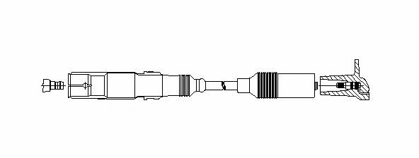 Bremi 171/70 Ignition cable 17170