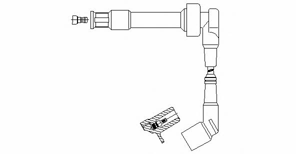 Bremi 176S88 Ignition cable 176S88