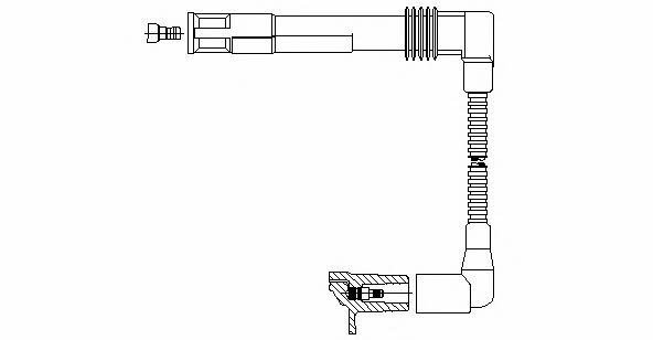 Bremi 196/44 Ignition cable 19644