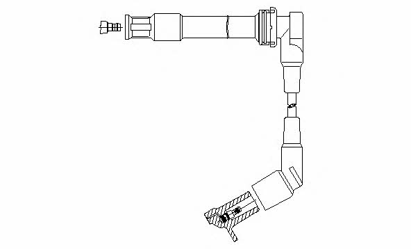 Bremi 1A11/40 Ignition cable 1A1140