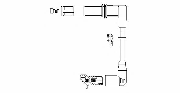 Bremi 1A13/33 Ignition cable 1A1333