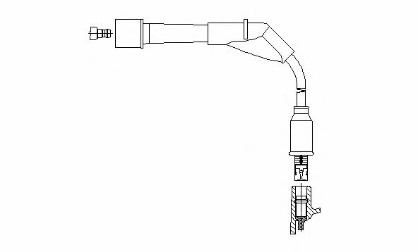 Bremi 712/57 Ignition cable 71257