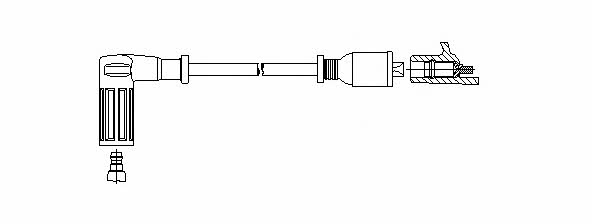 Bremi 724/52 Ignition cable 72452