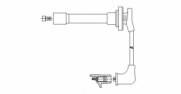 Bremi 739/45 Ignition cable 73945