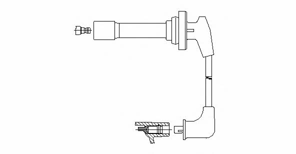 Bremi 761/35 Ignition cable 76135