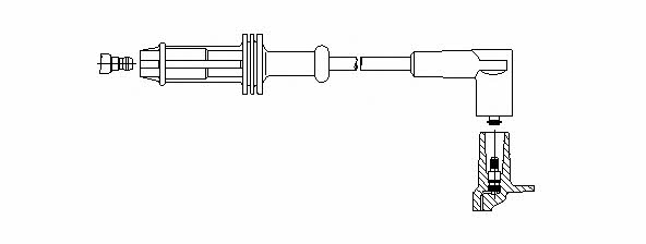 Bremi 666/35 Ignition cable 66635