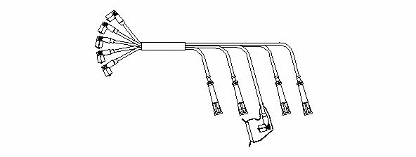 Bremi 782/100 Ignition cable kit 782100