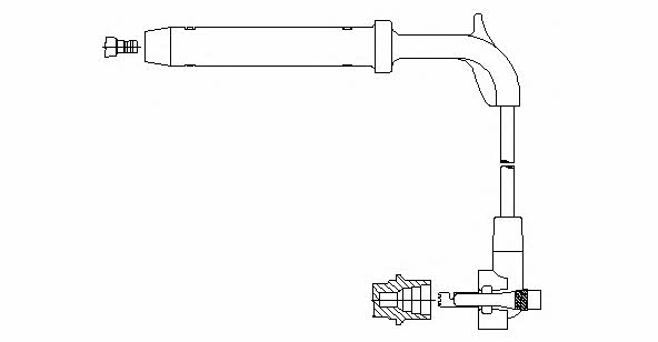 Bremi 818/45 Ignition cable 81845