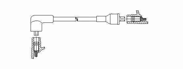 Bremi 884/45 Ignition cable 88445