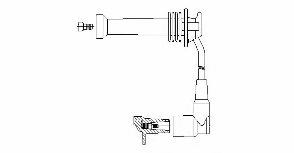 Bremi 897/28 Ignition cable 89728