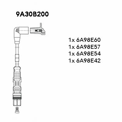 Bremi 9A30B200 Ignition cable kit 9A30B200